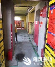 紫薇·永和坊三居室中式風格正在施工