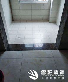 世茂都三居室歐式風格正在施工