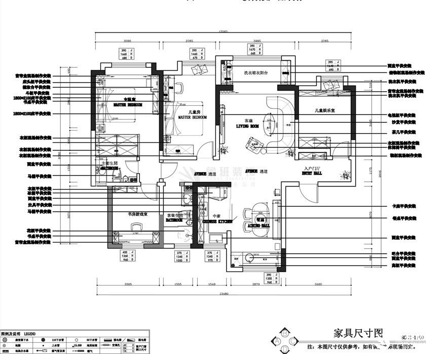自然界云溪,現代風格,戶型圖