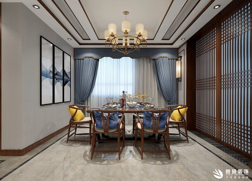 增源航都綠洲,中式風格,餐廳