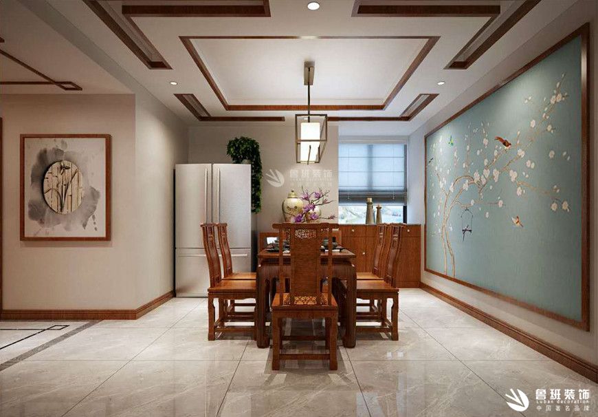 銘城國(guó)際社區(qū),新中式風(fēng)格,餐廳設(shè)計(jì)