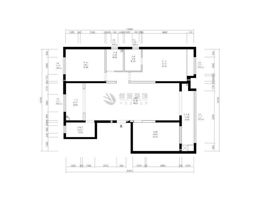 龍湖璟宸,北歐風格,戶型圖