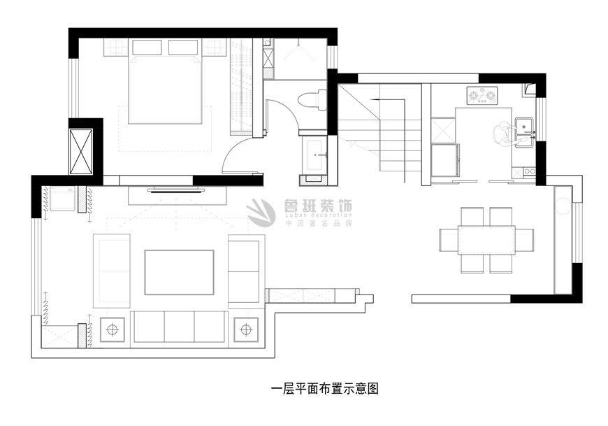 綠地城,現(xiàn)代簡約風格風格,戶型圖
